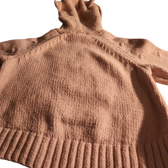 NWT Cat & Jack Toddlers Girls Hooded Bear Pullover Sweater - 2T - 3T - Picture 2 of 5